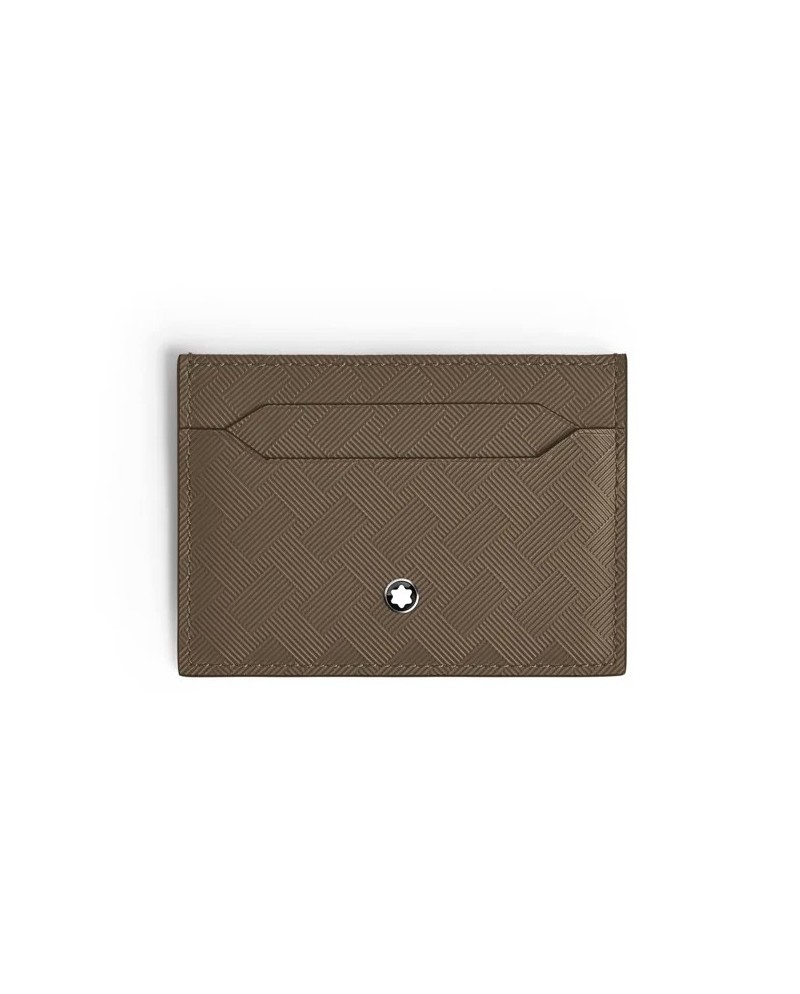 Porte-cartes en cuir Noisette 5 tasses Montblanc Extreme 3.0