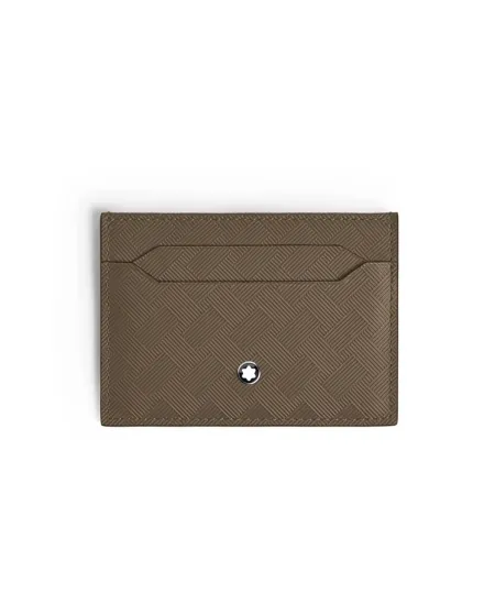 Porta Carte Montblanc Extreme 3.0 in Pelle Noisette a 5 Scomparti