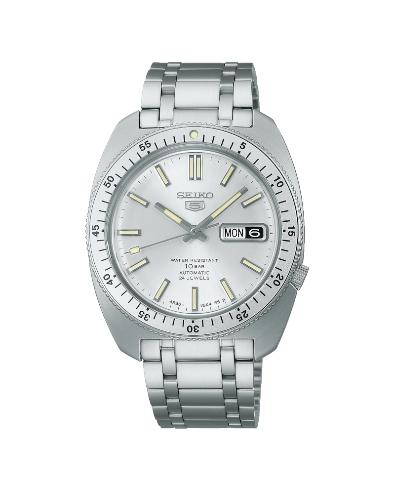 Orologio Seiko 5 Sports Re-Creation Argento Edizione Limitata