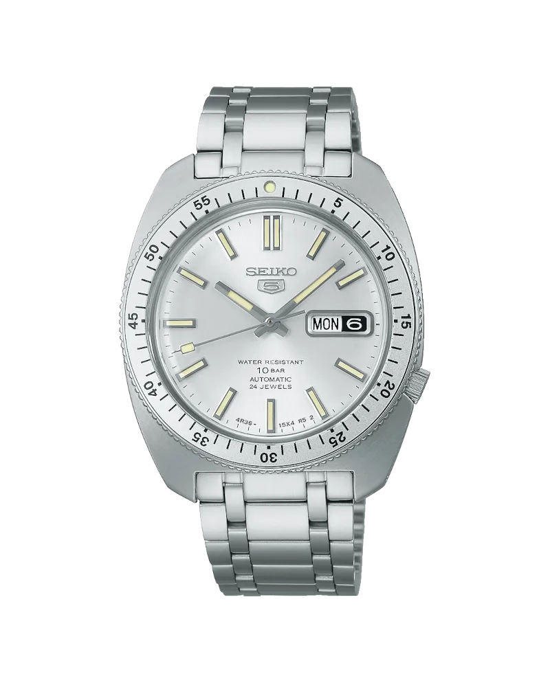 Orologio Seiko 5 Sports Re-Creation Argento Edizione Limitata