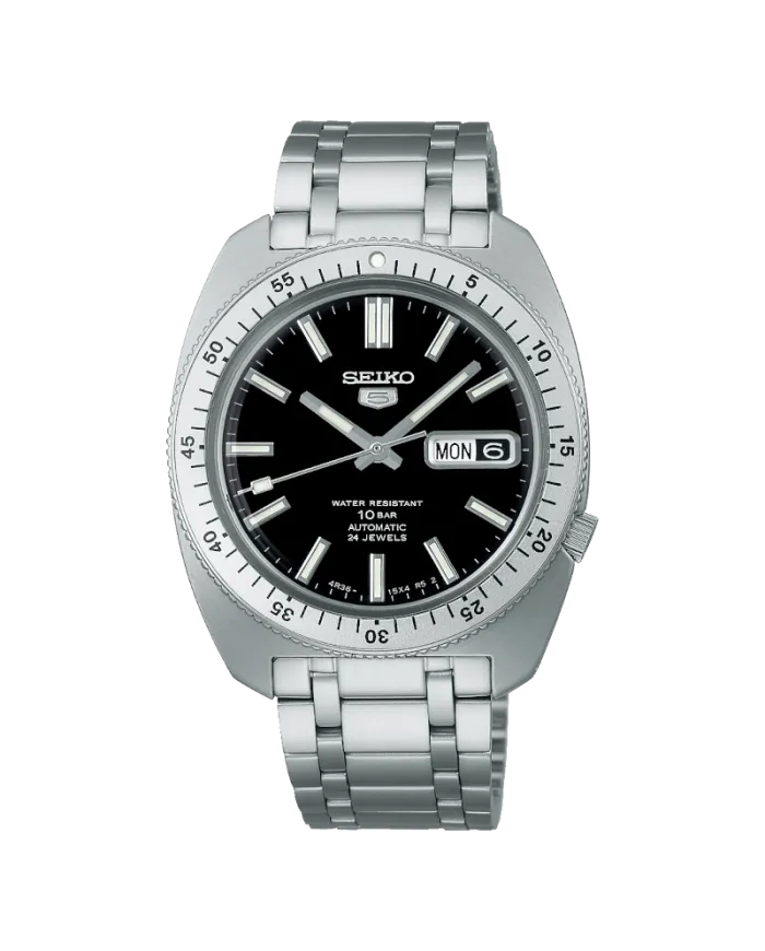 Seiko 5 Sports Re-Creation Black Limited Edition Watch