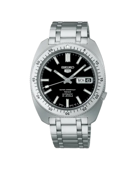 Seiko 5 Sports Re-Creation Black Limited Edition Watch