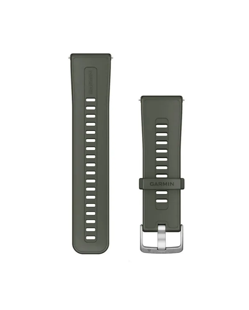 Cinturino Garmin in Silicone Moss a Sgancio Rapido 24 mm