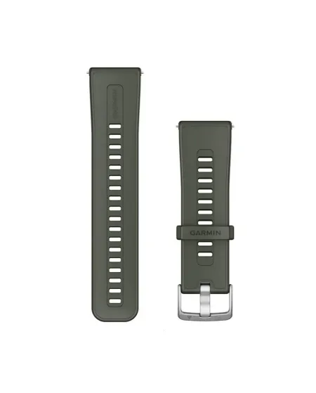 Cinturino Garmin in Silicone Moss a Sgancio Rapido 24 mm