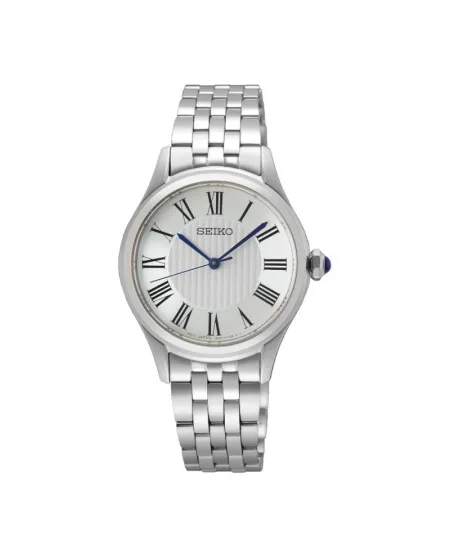 Orologio Seiko Classic Quadrante Argento Cinturino Acciaio