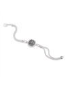 Gerardo Sacco Silver Bracelet with Coin