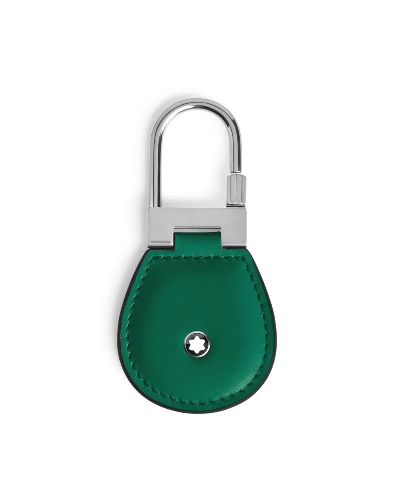 Porte-clés Montblanc Meisterstück en cuir vert malachite