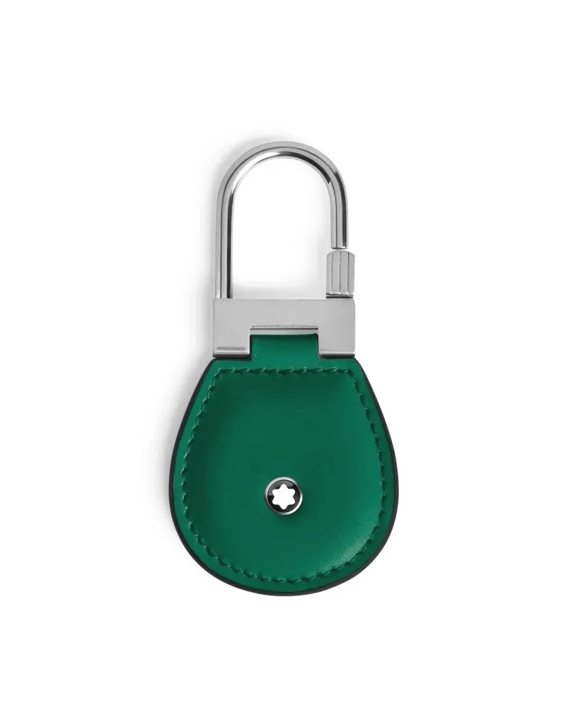 Porte-clés Montblanc Meisterstück en cuir vert malachite