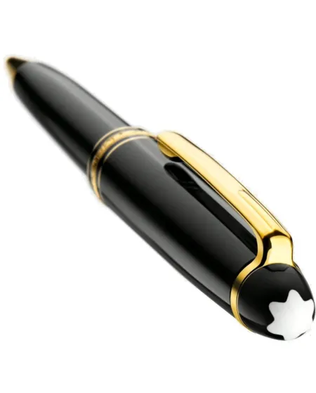 Stylo à bille Montblanc Meisterstück Classique avec revêtement doré
