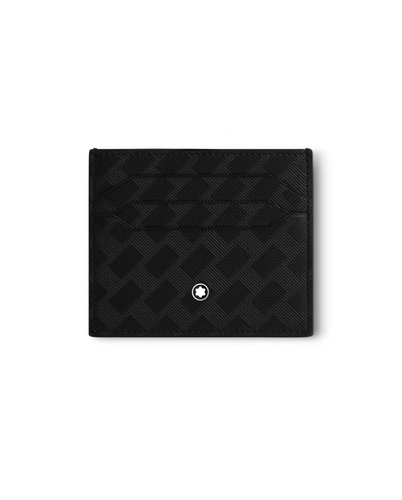 Porta Carte Montblanc Extreme 3.0 in Pelle Nera a 6 Scomparti