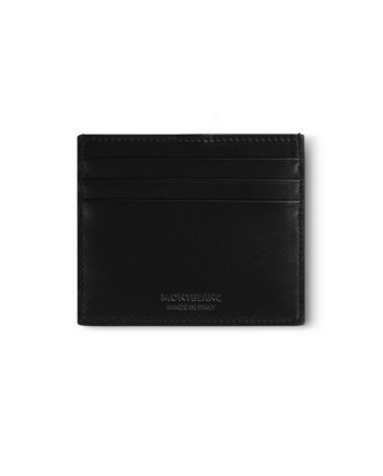 Porte-cartes Montblanc Extreme 3.0 en cuir noir avec 6 compartiments
