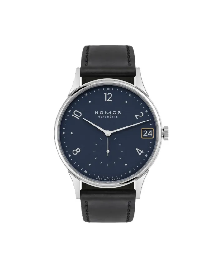 Montre Nomos Minimatik 39 Date Bleue
