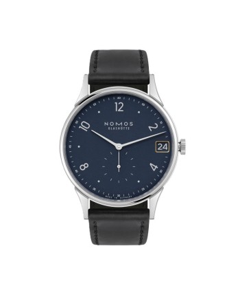 Orologio Nomos Minimatik 39 Datario Blu