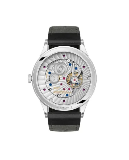 Orologio Nomos Minimatik 39 Datario Blu