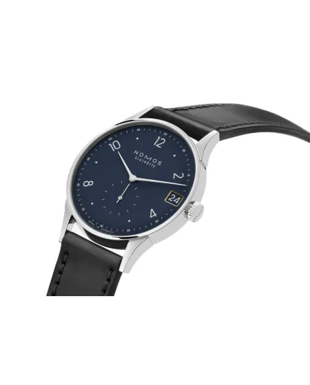 Orologio Nomos Minimatik 39 Datario Blu