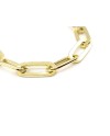 Bracelet Casella Gioielli en or jaune avec maillons ovales