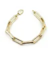 Bracciale Casella Gioielli in Oro Giallo con Maglie Ovali