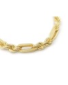 Casella Gioielli Yellow Gold Bracelet with Intertwined Links