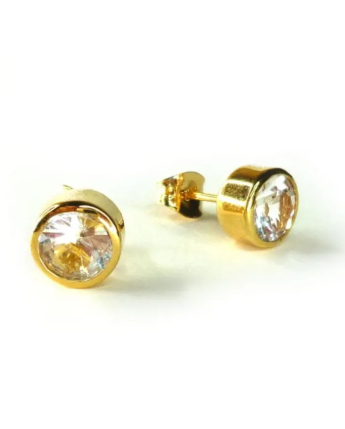 Emi And Eve Unity White Topaz Earrings