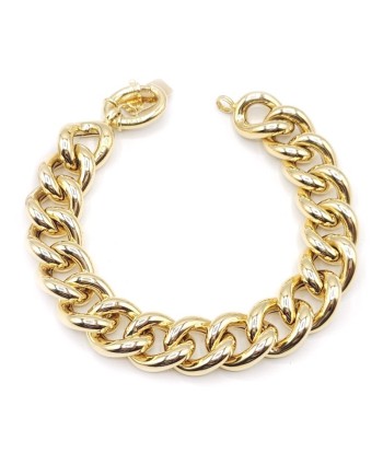 Casella Gioielli Yellow Gold Bracelet with Groumette Link