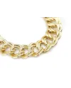 Bracciale Casella Gioielli in Oro Giallo con Maglie Intrecciate