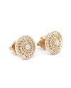 Crivelli Earrings in Rose Gold and Diamonds