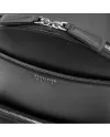 Zaino da Uomo Pineider Daily East in Pelle Nera Liscia