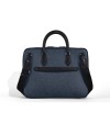 Borsa Portadocumenti Media Montblanc Sartorial Tweed Blue