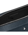 Borsa Portadocumenti Media Montblanc Sartorial Tweed Blue