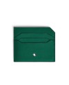 Porta Carte Montblanc Meisterstück in Pelle Verde Malachite a 6 Scomparti