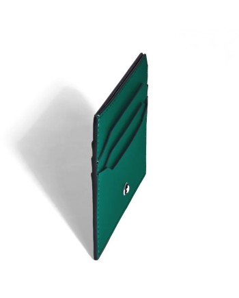 Porta Carte Montblanc Meisterstück in Pelle Verde Malachite a 6 Scomparti