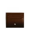 Montblanc Meisterstück 6-Cut Leather Card Holder in Shaded Brown