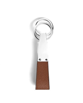 Montblanc Sartorial Keychain in Fawn Leather