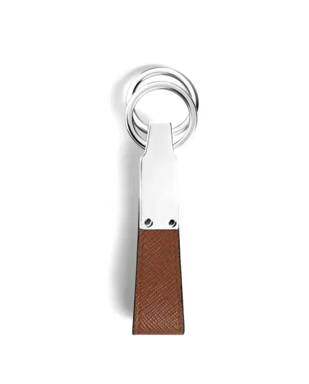 Portachiavi Montblanc Sartorial in Pelle Fulvo
