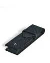 Astuccio per 2 Strumenti da Scrittura Montblanc Sartorial in Pelle Tweed Blue