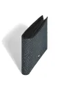 Montblanc Sartorial 6cc Wallet in Blue Tweed Leather