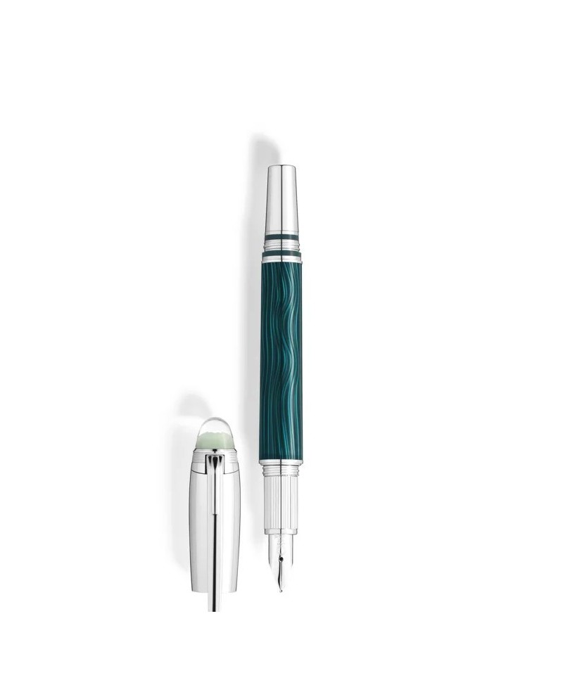 Penna Stilografica Montblanc Starwalker PolarGreen Metal