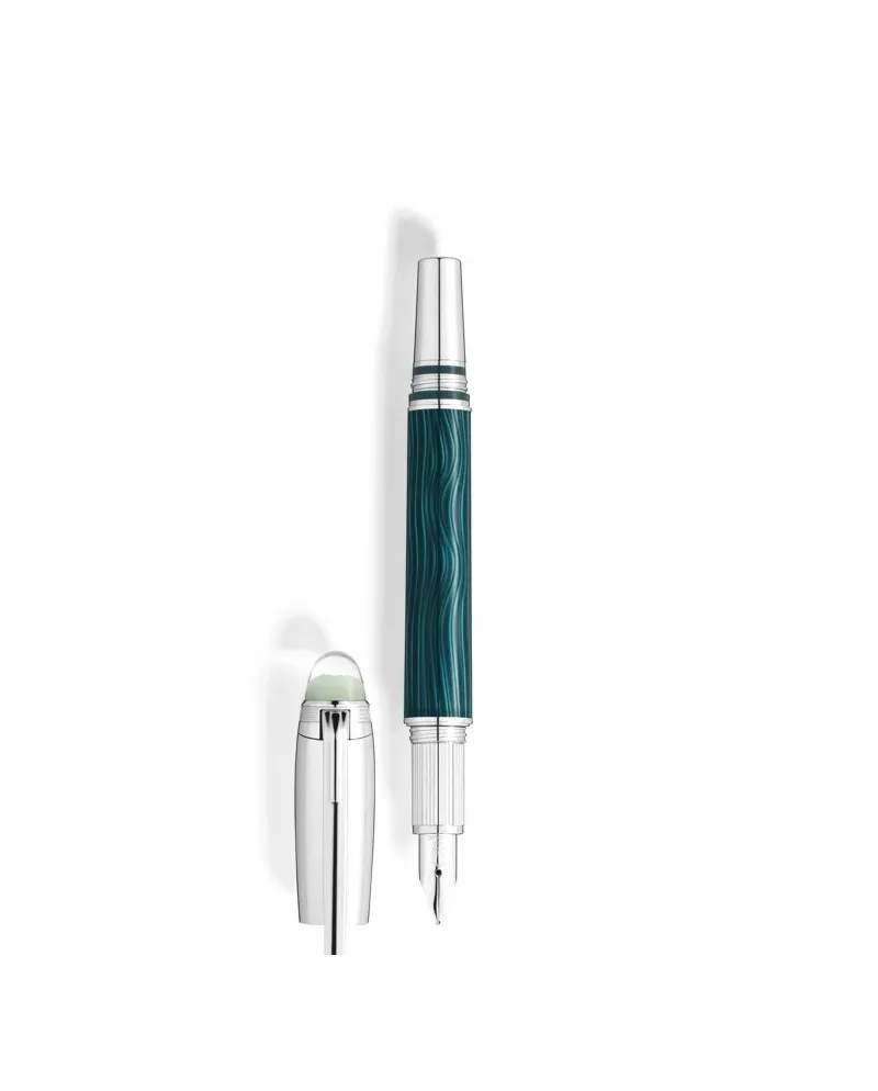 Stylo plume Montblanc Starwalker PolarGreen en métal Stylo plume Montblanc Starwalker PolarGreen en métal