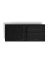 Portafoglio Montblanc Grain a 8 Scomparti in Pelle Nera