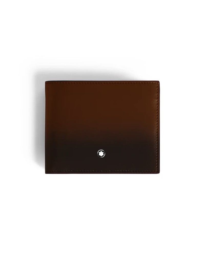 Montblanc Meisterstück 6cc Wallet in Gradient Brown Leather