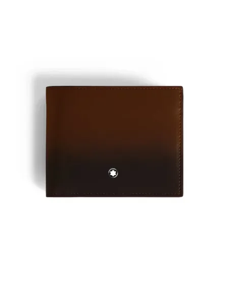 Montblanc Meisterstück 6cc Wallet in Gradient Brown Leather