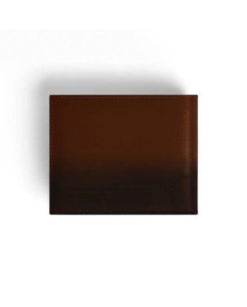 Portefeuille Montblanc Meisterstück 6cc en cuir marron dégradé