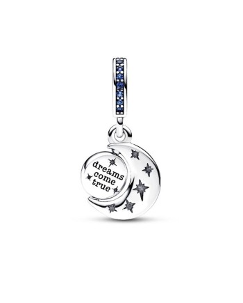 Charm pendentif Pandora Lune rotative