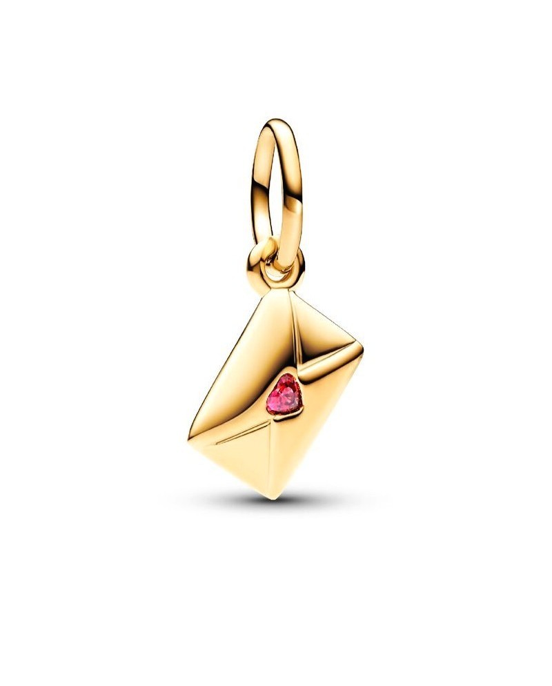 Pandora Love Letter Pendant Charm with 14k Gold Plating