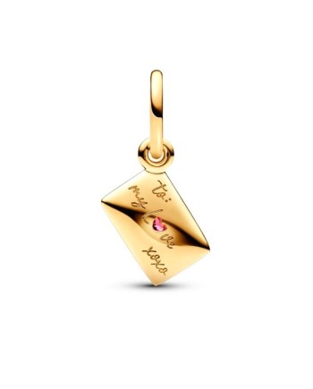 Pandora Love Letter Pendant Charm with 14k Gold Plating