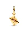 Pendentif Pandora Love Letter plaqué or 14 carats