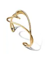 Bracciale Aperto Pandora Cuore Linea Sinuosa