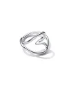 Pandora Sinuous Line Heart Ring