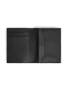 Porte-cartes Montblanc Sartorial 4cc en cuir tweed bleu