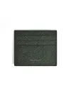 Montblanc Sartorial Khaki Tweed Leather 6-Cell Card Holder